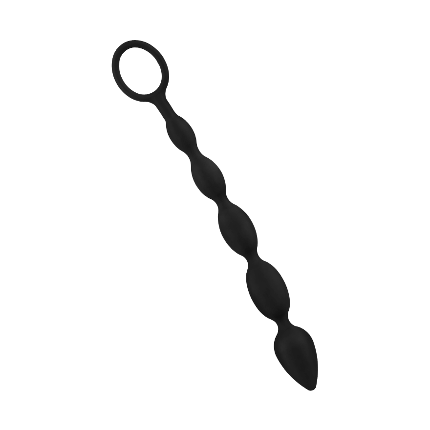Analkette mit Haltering, 27 cm