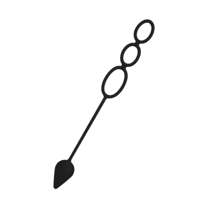 Penisring mit Analplug, 3-4 cm Penisring mit Analplug, 3-4 cm