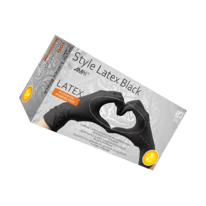 Einweg-Latexhandschuhe, 100 Stück Einweg-Latexhandschuhe, 100 Stück