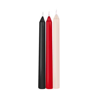 Hot Wax Candles, 3 Stück Hot Wax Candles, 3 Stück