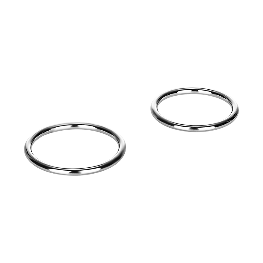 Penisring, 2 Teile, 5 - 5,5 cm, Gr. L