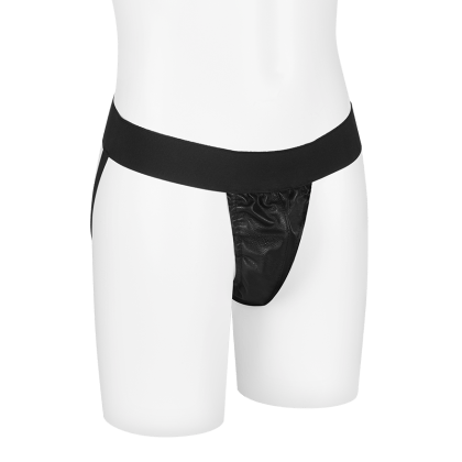 Jock Strap mit Lederklappe Jock Strap mit Lederklappe