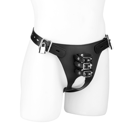 Keuschheitsslip mit Schloss Keuschheitsslip mit Schloss