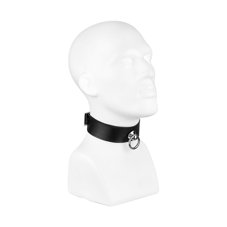 Halsband mit großem Ring, M/L