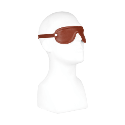 Leder-Maske mit weichem Polster Leder-Maske mit weichem Polster