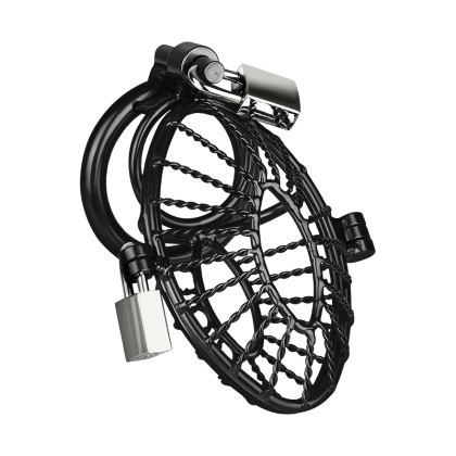 Peniskäfig mit 2 Schlössern, 10 cm Peniskäfig mit 2 Schlössern, 10 cm