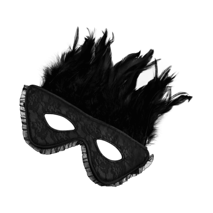 Verführerische Maske mit Federn Verführerische Maske mit Federn