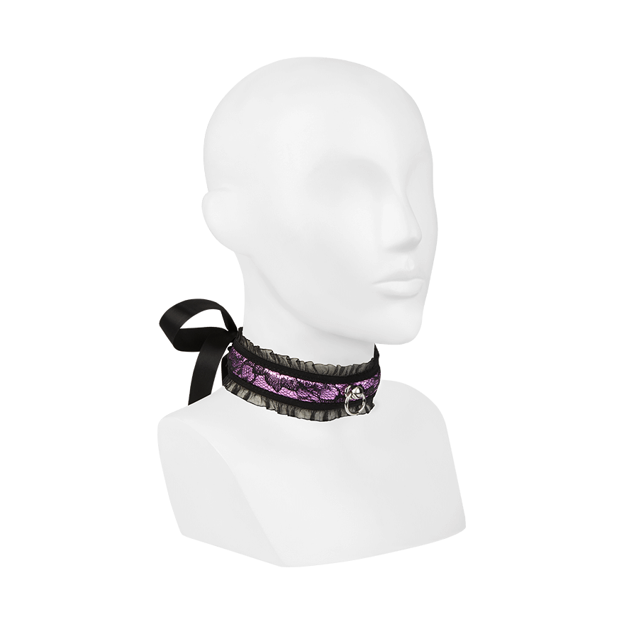Verspieltes Halsband mit O-Ring