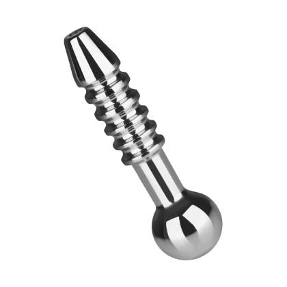 Hohler Penisplug mit Struktur, 5,6 cm Hohler Penisplug mit Struktur, 5,6 cm