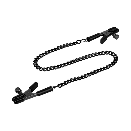 Nippelklemmen mit Verbindungskette Nippelklemmen mit Verbindungskette