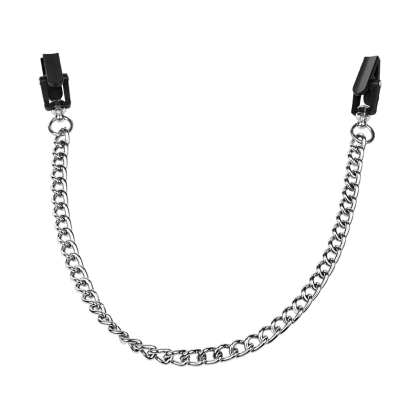 Nippelklemmen mit massiver Kette Nippelklemmen mit massiver Kette