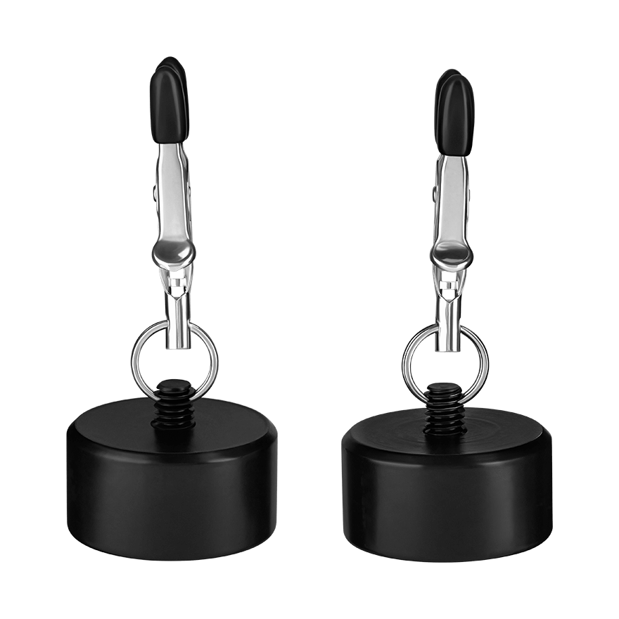 Brustklammern mit Gewichten