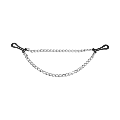 Nippelklemmen mit Doppelkette Nippelklemmen mit Doppelkette