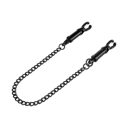 Verstellbare Brustklammern mit Kette Verstellbare Brustklammern mit Kette