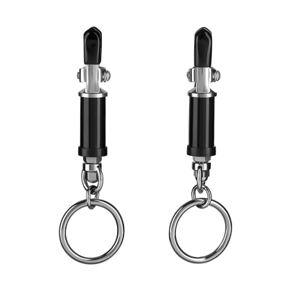 Verstellbare Brustklammern mit O-Ring Verstellbare Brustklammern mit O-Ring