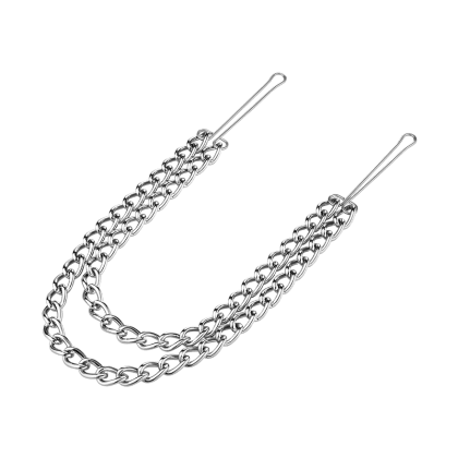 Brustklammern mit doppelter Kette Brustklammern mit doppelter Kette