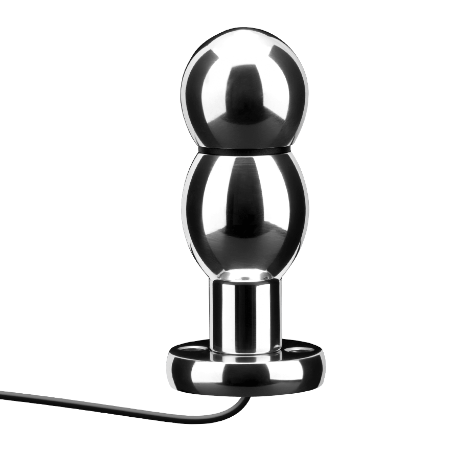 Analdildo mit Kugelstruktur, 10 cm