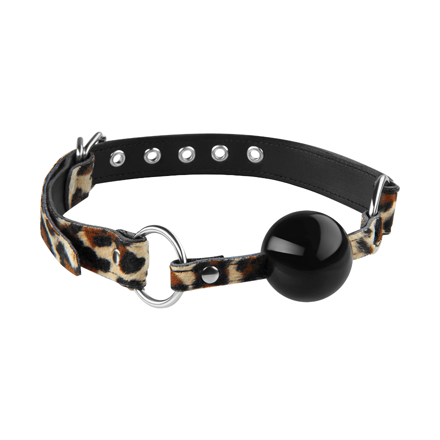 Knebel mit Lederband