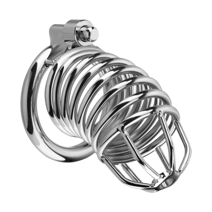 Peniskäfig mit Metallringen, 8 cm Peniskäfig mit Metallringen, 8 cm