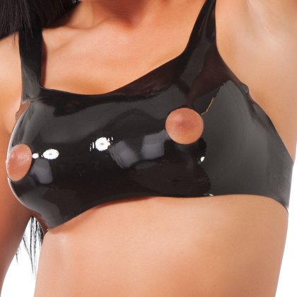 Latexbustier mit Cut Outs Latexbustier mit Cut Outs