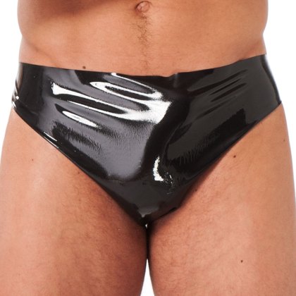 Knapper Slip mit integriertem Analdildo Knapper Slip mit integriertem Analdildo