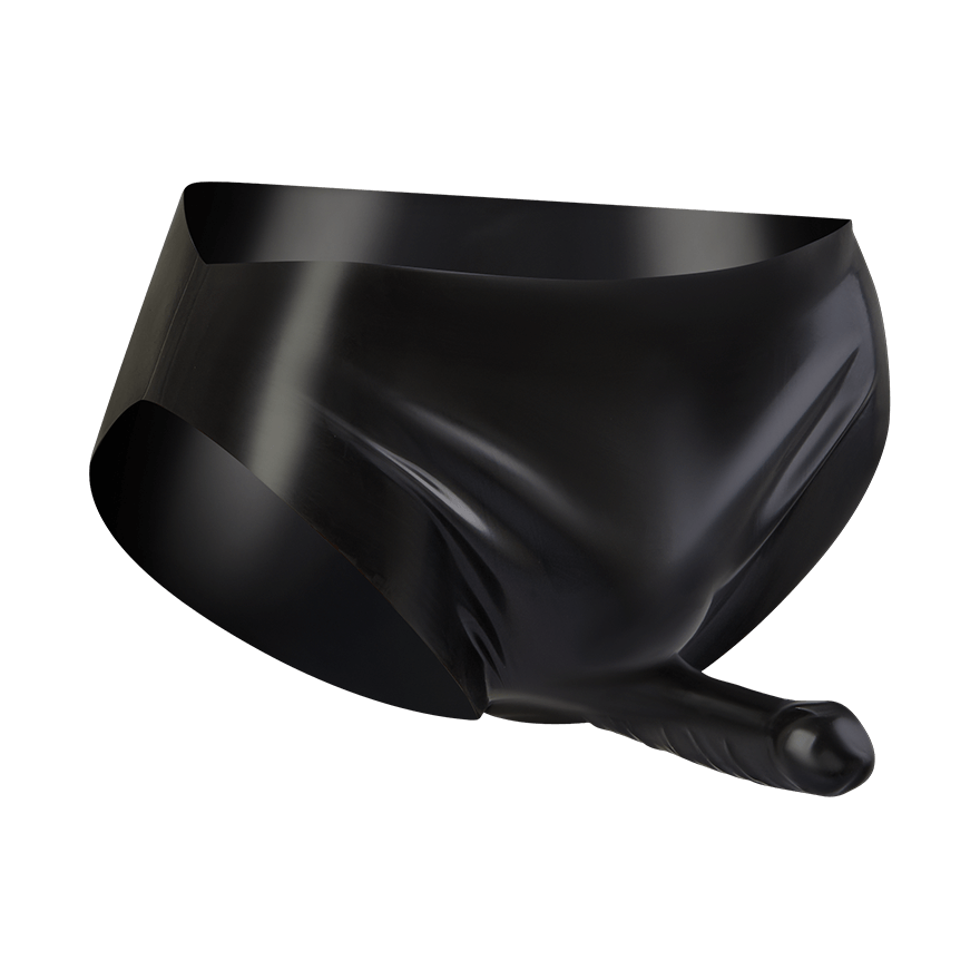 Knapper Slip mit Penissleeve