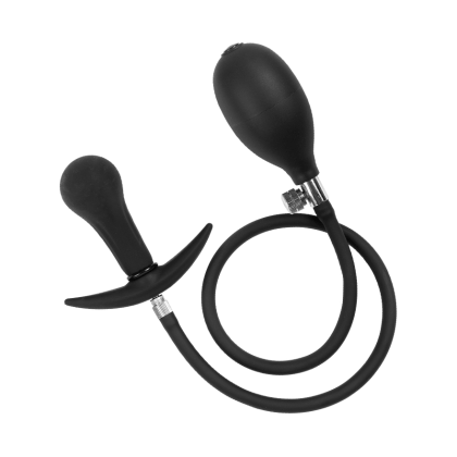 Latex Play - Inflatable Anal Plug with Pump, 8 cm Latex Play - Inflatable Anal Plug with Pump, 8 cm