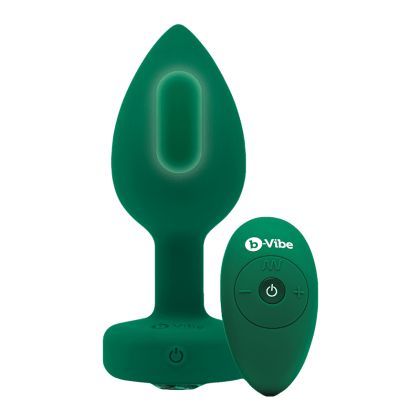 Vibrating Jewel Plug - M/L, 10,5 cm Vibrating Jewel Plug - M/L, 10,5 cm