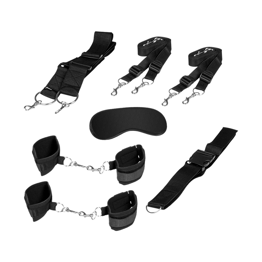 Bondage Fessel-Set, 7 Teile