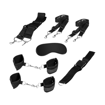 Bondage Fessel-Set, 7 Teile Bondage Fessel-Set, 7 Teile