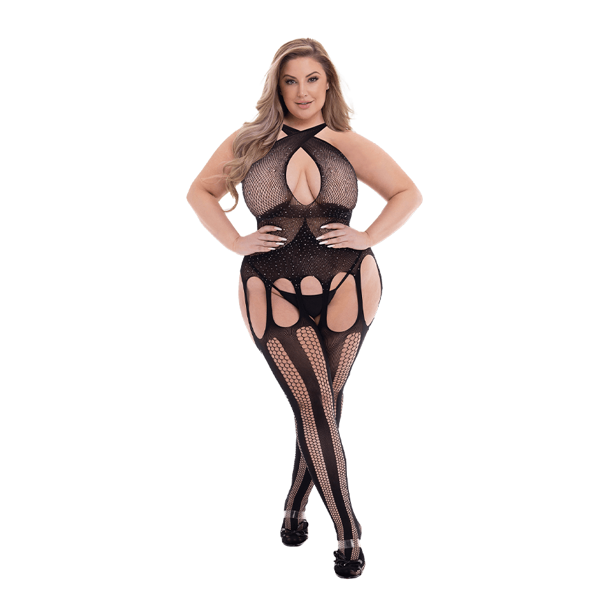 Diamonte Bodystocking