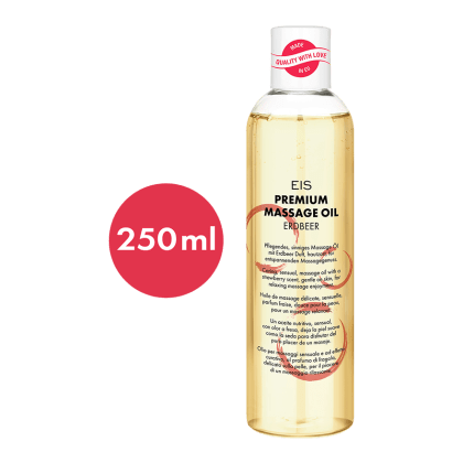 250 ml Erdbeere Premium Massageöl 250 ml Erdbeere Premium Massageöl