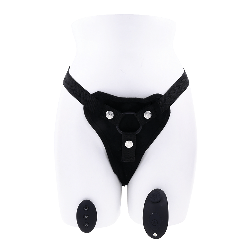 Hidden Pocket Strap On, 9 cm