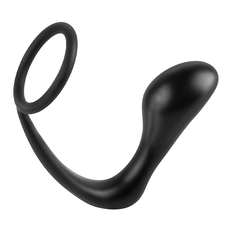 Ass-Gasm Cockring Plug, 10,5 cm