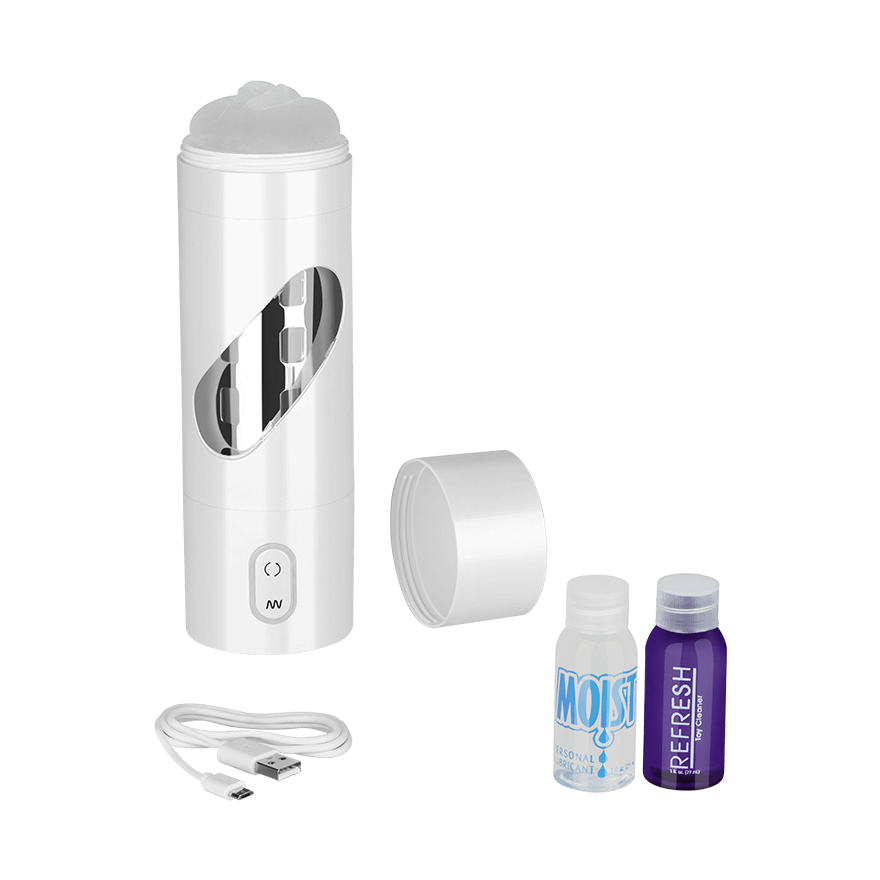 Rechargeable Roto-Bator Pussy, 23,5 cm