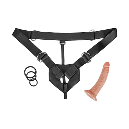 Strap-On Harness, 20 cm, 7 Teile Strap-On Harness, 20 cm, 7 Teile