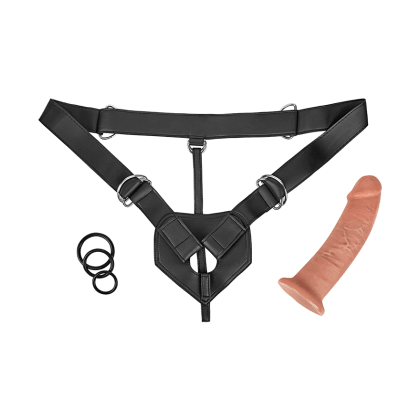 Strap-On Harness, 23 cm, 7 Teile Strap-On Harness, 23 cm, 7 Teile