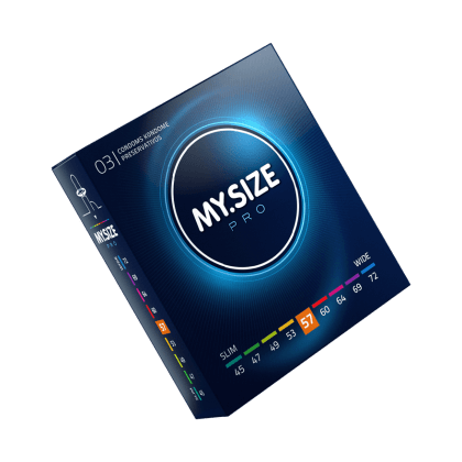 MY.SIZE PRO, 57 mm, 3 Stk. MY.SIZE PRO, 57 mm, 3 Stk.