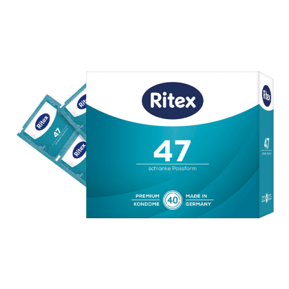 47 - Schlanke Passform, 40 Stück, 47 mm 47 - Schlanke Passform, 40 Stück, 47 mm