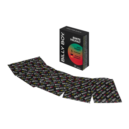 Bunte Vielfalt, 52 mm, 5 Stück Bunte Vielfalt, 52 mm, 5 Stück