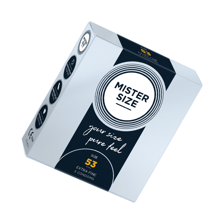 Mister Size 53, 53 mm, 3 Stück