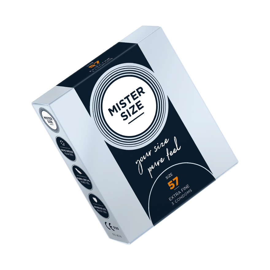Mister Size 57, 57 mm, 3 Stück