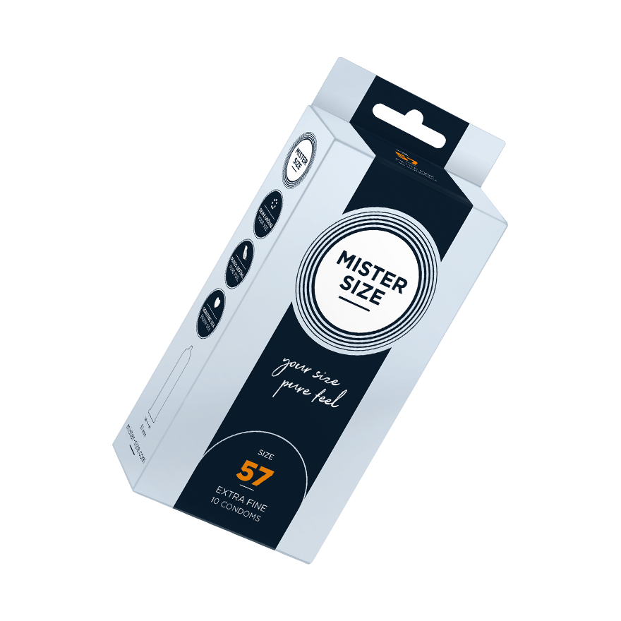 Mister Size 57, 57 mm, 10 Stück