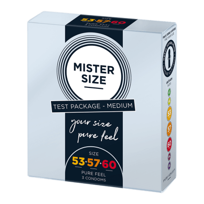 Probierset - Medium, 3 Kondome Probierset - Medium, 3 Kondome