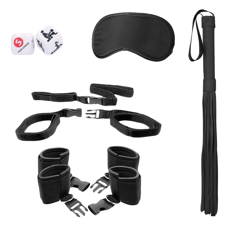 Bed Post Bindings Restraint Kit, 11 Teile