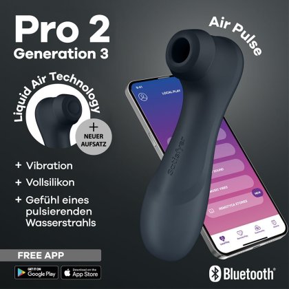 Satisfyer Pro 2 Generation 3 Connect App, 16,5 cm Satisfyer Pro 2 Generation 3 Connect App, 16,5 cm