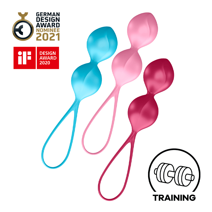 Satisfyer V Balls - 80-150 Gramm, 3 Stück