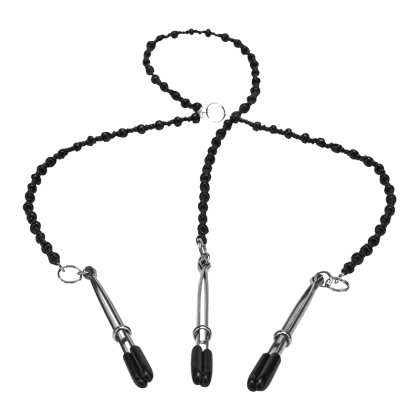 Y-Style Deluxe Beaded Nipple Clamps Y-Style Deluxe Beaded Nipple Clamps