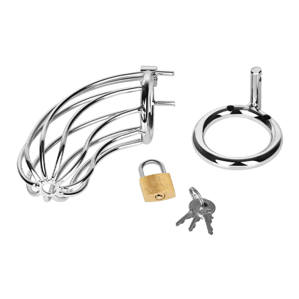 Peniskäfig aus Metall, inkl. Schloss, 12,5 cm Peniskäfig aus Metall, inkl. Schloss, 12,5 cm
