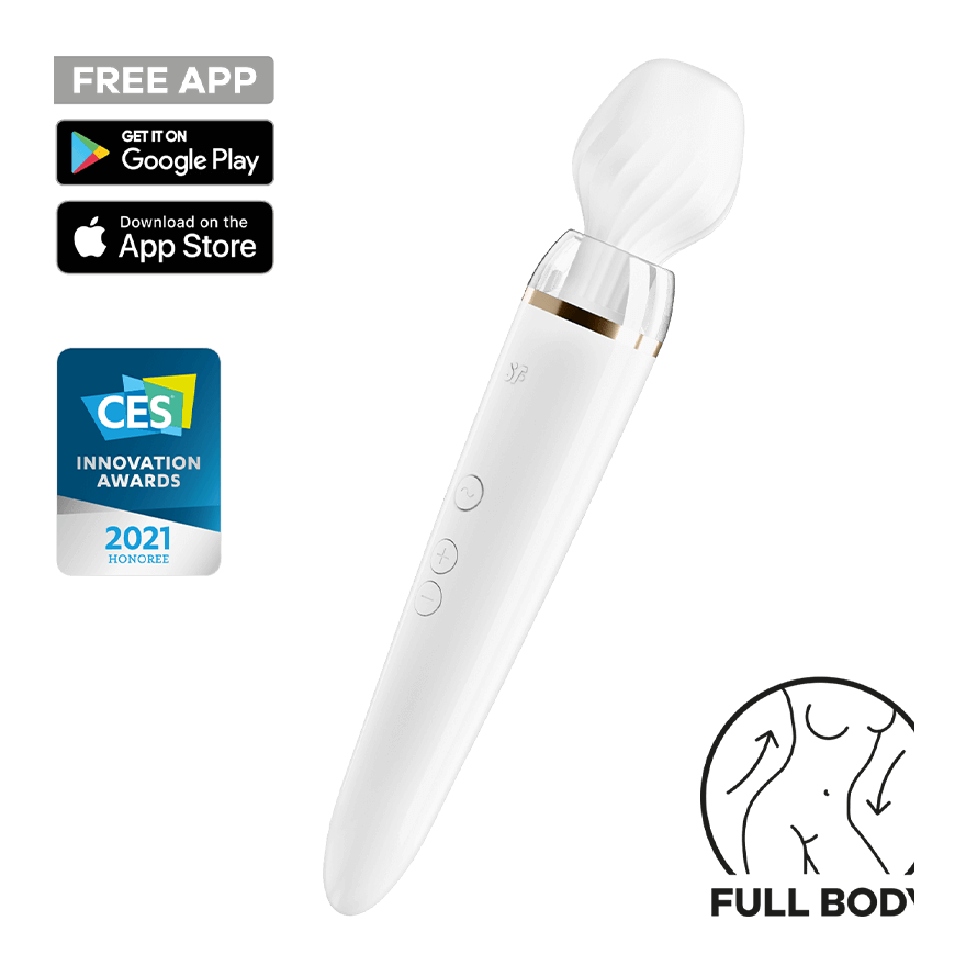 Satisfyer Double Wand-er Connect App, 34 cm